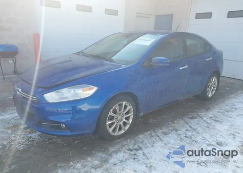 2013 Dodge Dart Limited z USA, uszkodzony, nr VIN 1C3CDFCH1DD294291